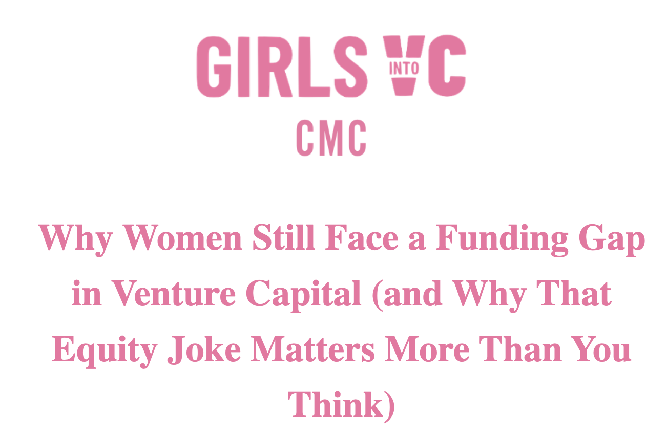 Girls Into Venture Capital website screenshot
